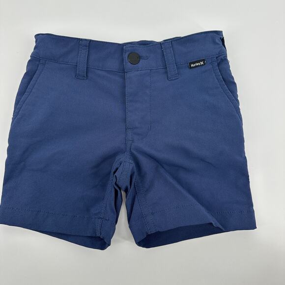 Hurley Little Boys H2O-Dri Chino Walkshorts Adjustable Waistband Toddler Boy 2T - Picture 1 of 8